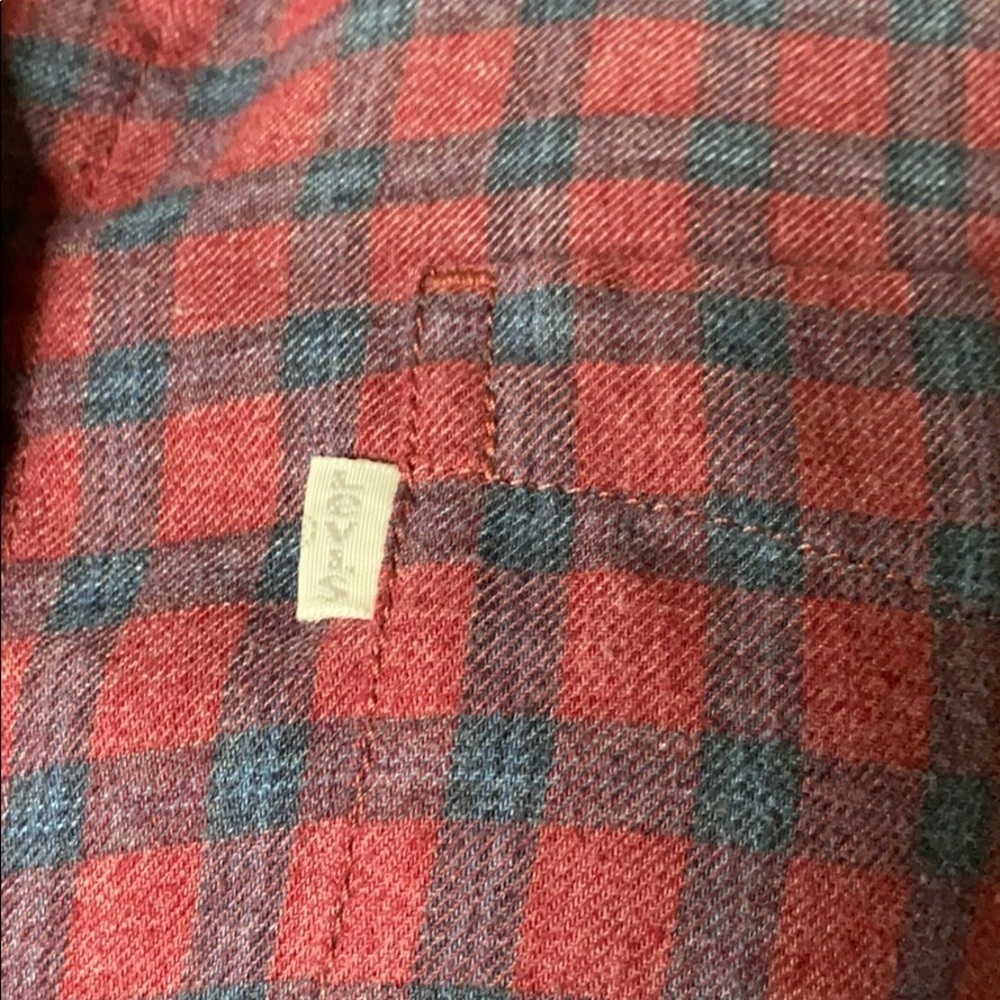 button down flannel - Picture 3 of 15